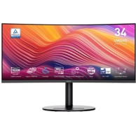 MSI Monitor Modern MD342CQP 34" Curved VA, UWQHD, 120Hz, crni